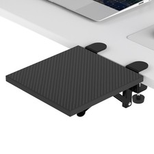 Desk Extender Tray 9.5x9.1 Inch Clamp On Fold...