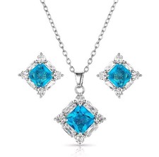 Montana Silversmiths Elevated Luxury Crystal Jewelry Set - Retail $85 ~ New!