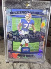 2025 Panini Revolution - Gridiron Legacy Bruce Smith #22 Astro /15 - HOF 1048 