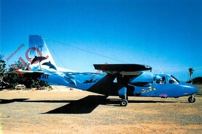 Ansichtskarte; AIR FIJI BN-2A ISLANDER DQ-FET [PPH]