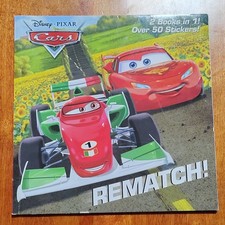Disney Pixar Cars Sticker Album Rematch Mater in Paris