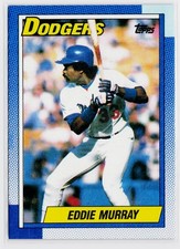 Eddie Murray 1990 Topps #305 Los Angeles Dodgers
