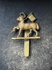 Queens Royal West Surrey Regiment, Genuine British Army Small Beret Badge.
