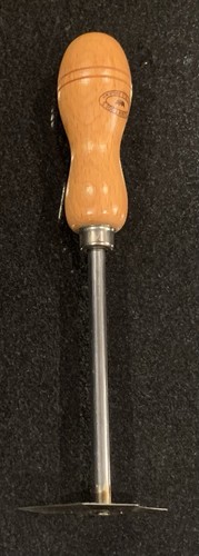 STRUMENTI CORONA SET 4 PEZZI GANCIO DA BARBA MANICO IN LEGNO MADE IN SHEFFIELD ENGLAND - Foto 7 di 18