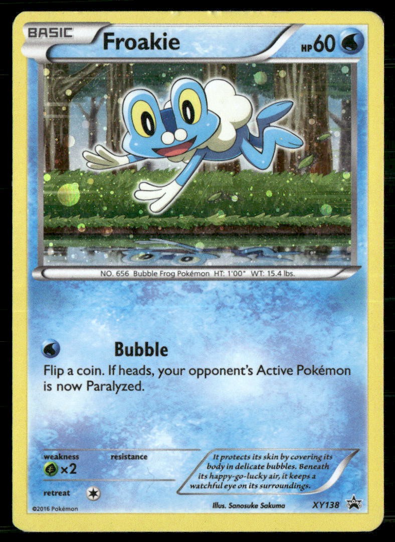 Froakie XY138 Cosmos Holo Promo XY Promo Pokemon