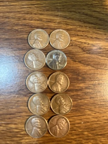 10- Lincoln Wheat Cent 1940P-1949P