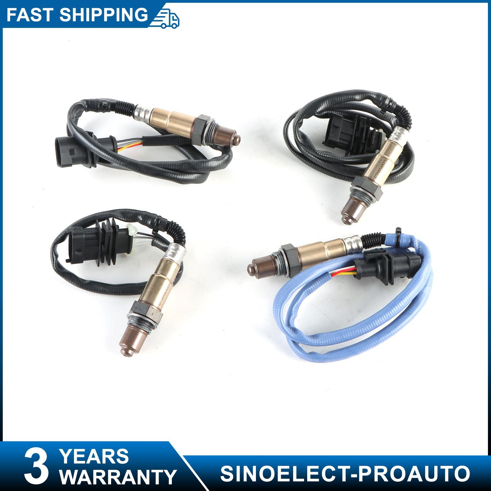 4Pcs Oxygen O2 Sensor For Maserati Ghibli 2014-2020 Levante 2017-2020 3.0L Turbo