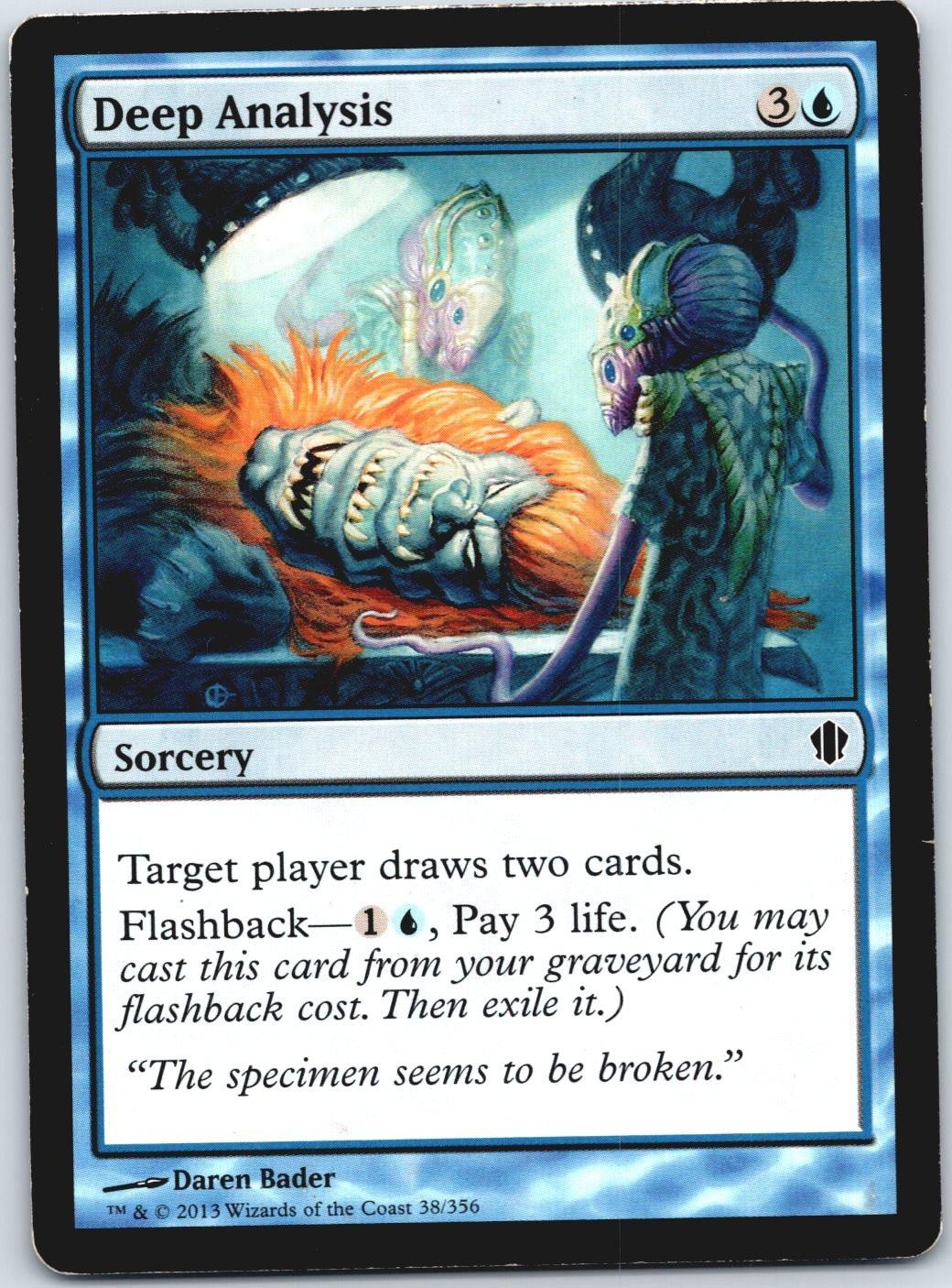 Deep Analysis Commander 2013 C13 38 LP MTG Card
