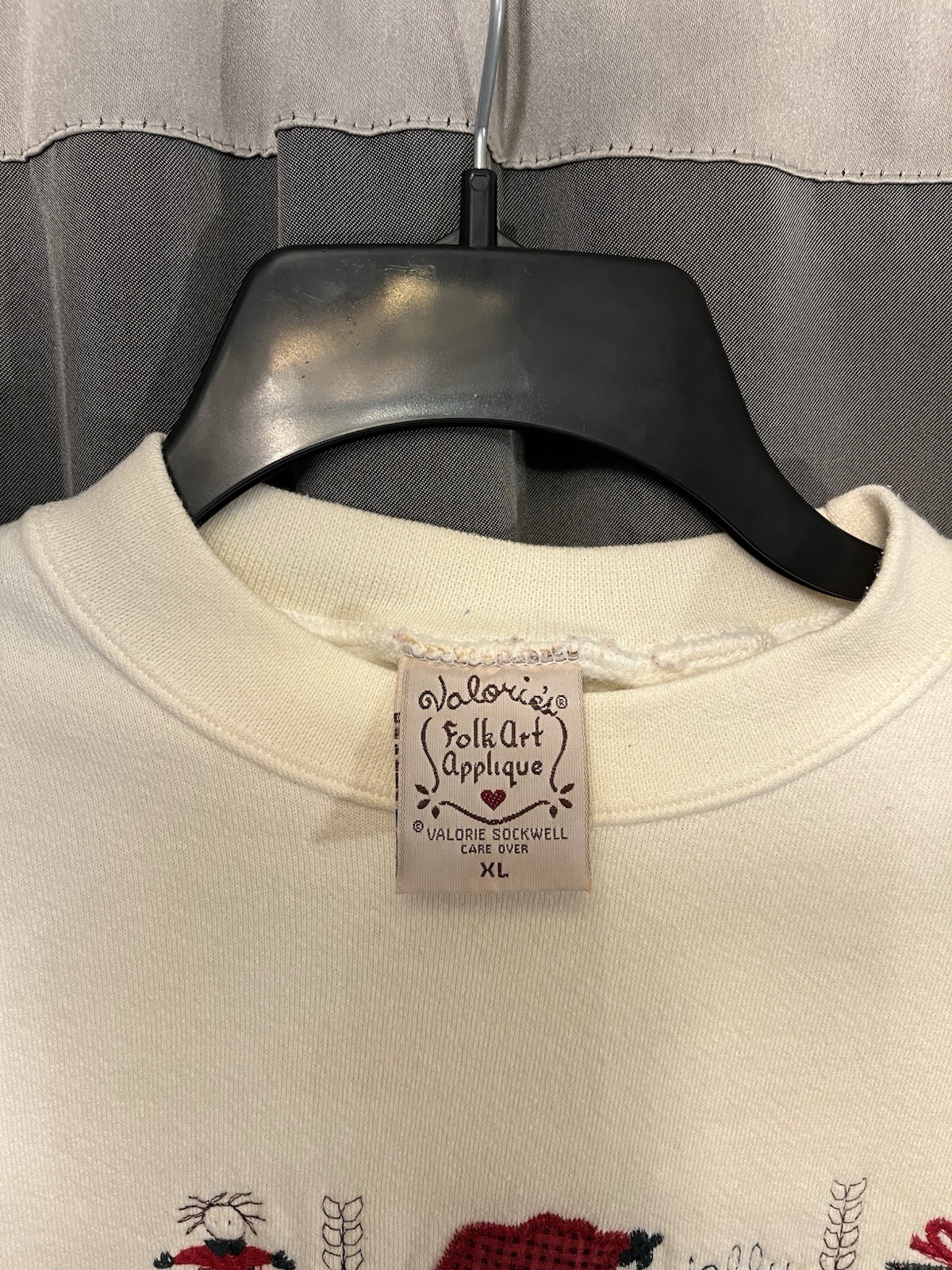 Vintage Christmas Patchwork Grid Festive Holiday … - image 5