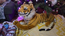 Melissa  Doug Large Bengal Tiger Plush Stuffed Animal Toy Giant 67  