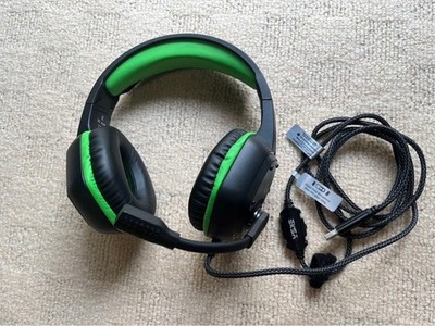 EKSA E1000 gaming headset with USB connection #78ff16