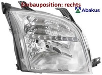 Abakus 431-1155R-LD-EM Hauptscheinwerfer Rechts Scheinwerfer FüR Ford
