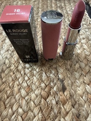 Givenchy Le Rouge Matte Lipstick - 16 SHEER VELVET - 3.4g/0.12 OZ