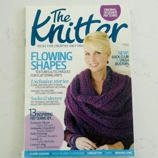 The Knitter Magazine Knitting Patterns Issue 15 Flowing Shapes Socks And Sleeves