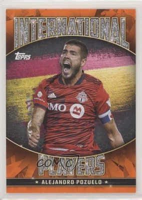 2022 Topps MLS International Players Orange 14/25 Alejandro Pozuelo #IP-4 zg6