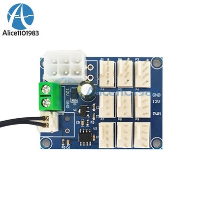 NTC Temperature Speed Regulation Controller 12V Computer Chassis Fan Governor *h
