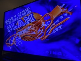 College Slam Basketball (Sega Saturn) - w/ Manual & Regis. Tested - Authentic