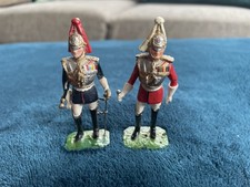 1953 Graham Farish Gammage Gold stick &Silver stick Coronation 54mm toy cavalry 