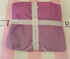 NEW Victoria&rsquo;s Secret Glazed Satin Short Pajama PJ Set Pink Ombr&eacute; Size S