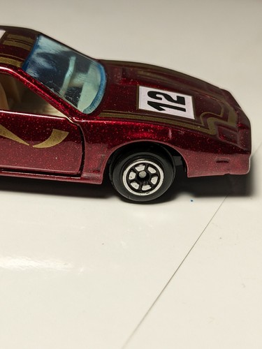 Vintage Yatming #1085 Candy Red 1982 Pontiac Firebird Trans Am 1/64 Diecast HTF - Picture 5 of 10