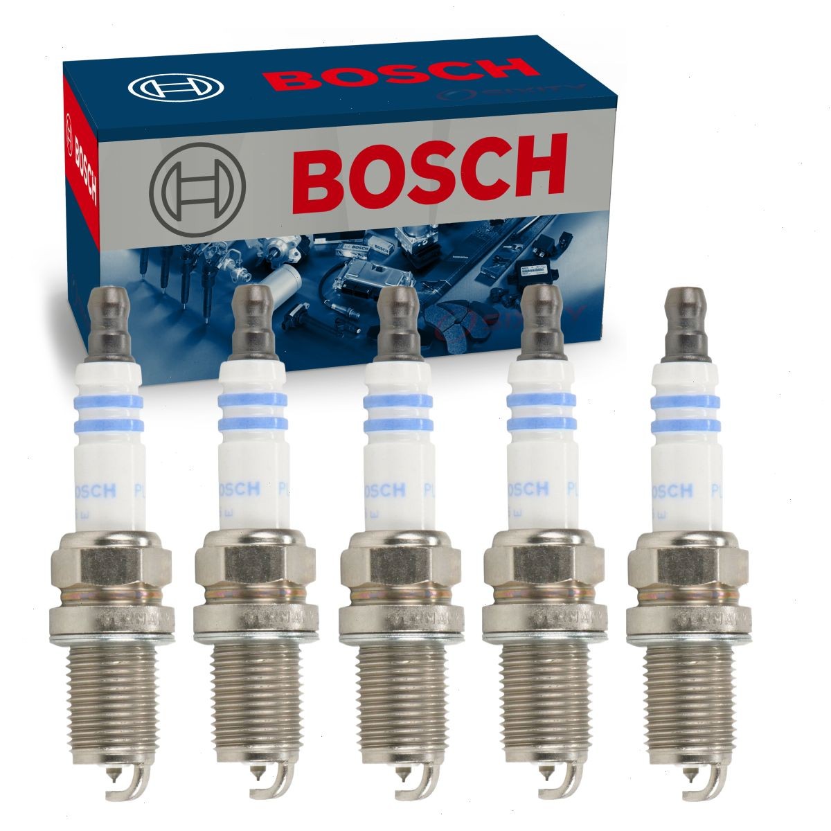 5 pc Bosch Platinum Spark Plugs for 1992-1994 Acura Vigor 2.5L L5 Ignition uj