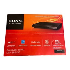 BRAND NEW Sony CD DVD Player DVP-SR210P Progressive Scan Anti-Shock Ultra Slim