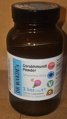 DR WAKDE'S Gorakhmundi Powder (Sphaeranthus indicus) - 100g (3.5oz) 06/2027 Exp