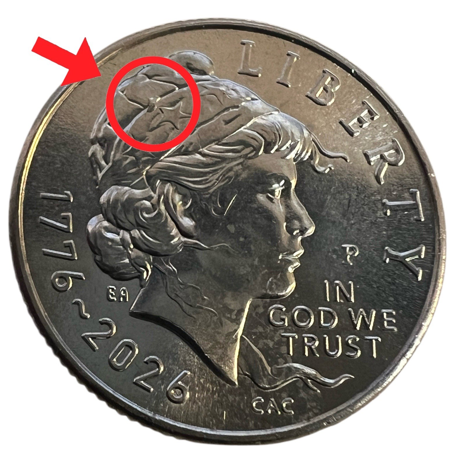 ✨ 2026 Emerging Liberty Dime ERROR • 
