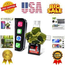 SD/Micro SD Card Reader for iPhone/iPad/Android/Mac/Computer/Camera, 4 in 1 T...