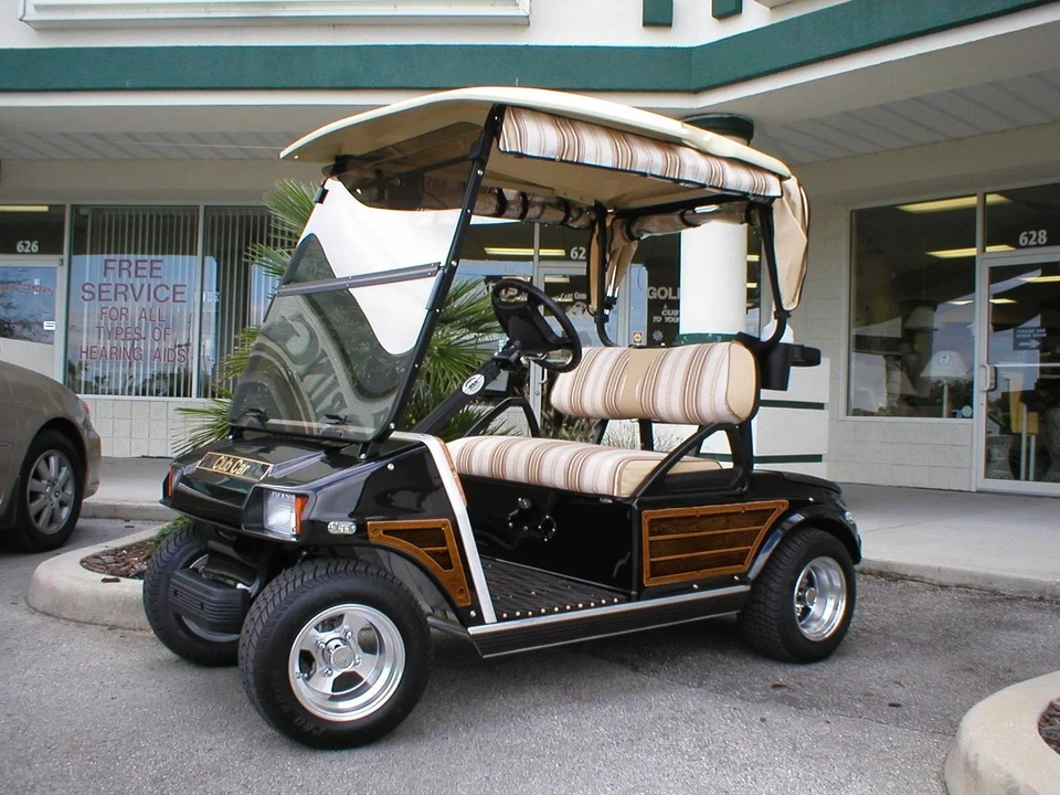 GMT Club Car DS Model Golf Cart Woody Kit