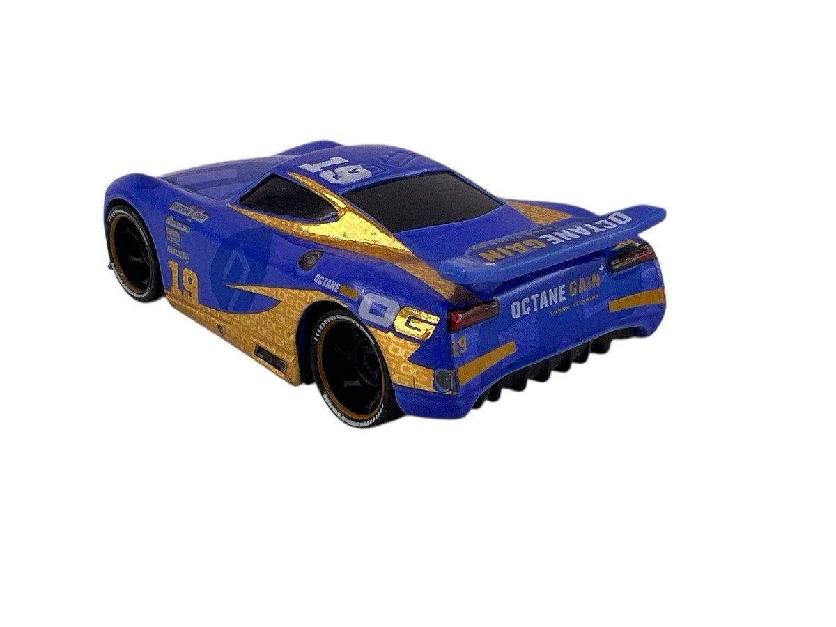 Disney Pixar Cars Danny Swervez Octane Gain #19 Blue Variant
