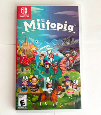 Miitopia Nintendo Switch Game w Case Tested Nintendo
