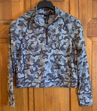 Women's SPYDER ACTIVE Long Thumb-Hole Sleeve 1/4-Zip Pullover Tag Size M