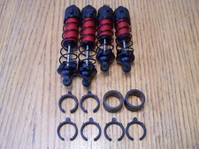 For Arrma 1/10 OUTCAST 4X4 4S V2 BLX Front Rear Aluminum 15mm Bore Shocks Kraton