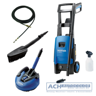 NILFISK ALTO Pressure Washer C120.3-6 PAD Compact Cleaner Click&Clean