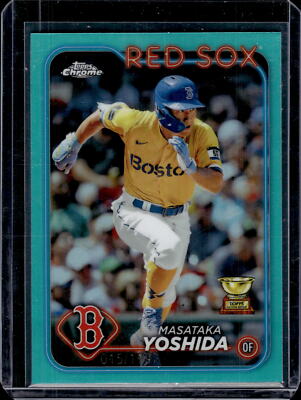 2024 Topps Chrome - Masataka Yoshida #63 Aqua Refractor /199 for