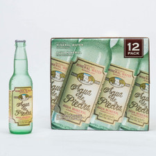 Agua de Piedra Mexican Sparkling Mineral Water 12-Pack 12oz 355ml 
