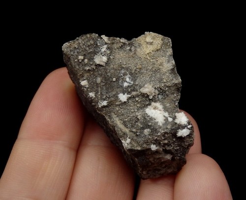 STRONTIANITE nice snow-white crystals !!! -- CZECH Rep. ---- Třinec /pk654 - Picture 5 of 12
