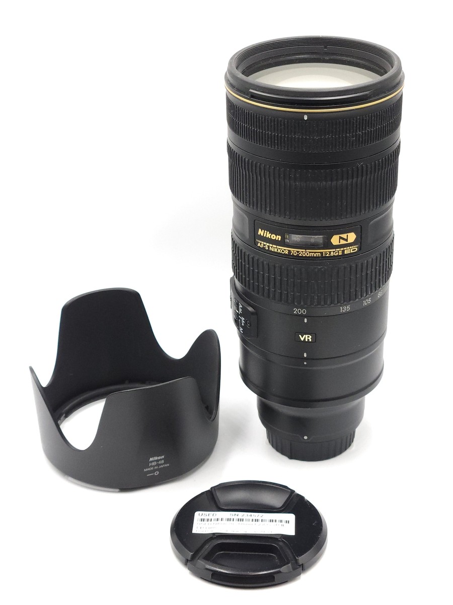 USED Nikon 70-200mm F2.8 G VR II ED Lens 40962875742 | eBay USED Nikon 70-200mm F2.8 G VR II ED Lens 40962875742 | eBay