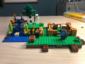 ✅ LEGO Minecraft The Farm (21114) - Complete w/ Instructions & Minifigures