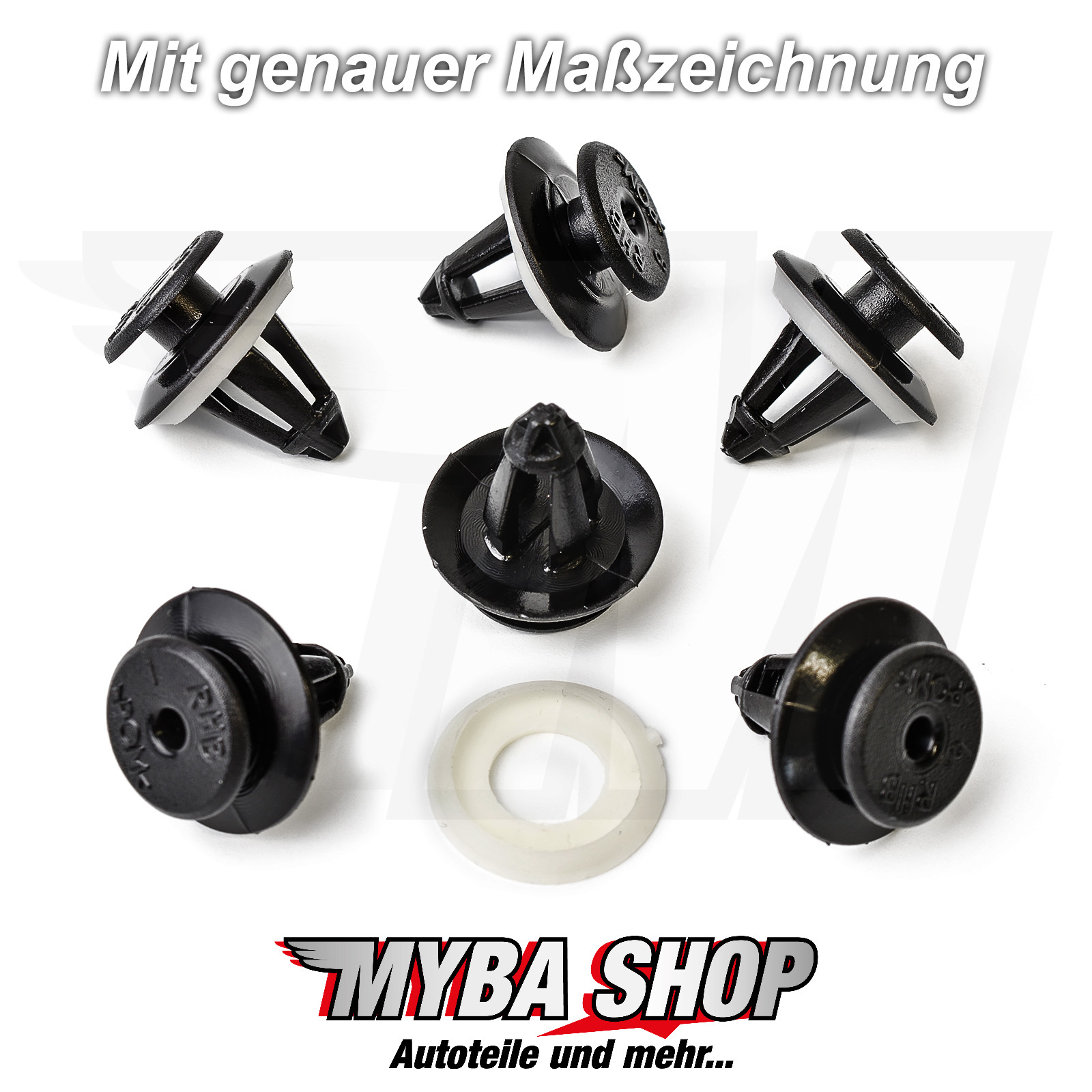 Befestigungsclip Für Motorabdeckung - Original N-905-333-01 Für VW, Seat, Skoda