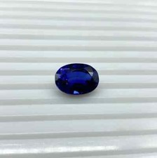 Natural 10 Ct  Ceylon Blue Sapphire Unheated Oval Cut Certified Loose Gemstone