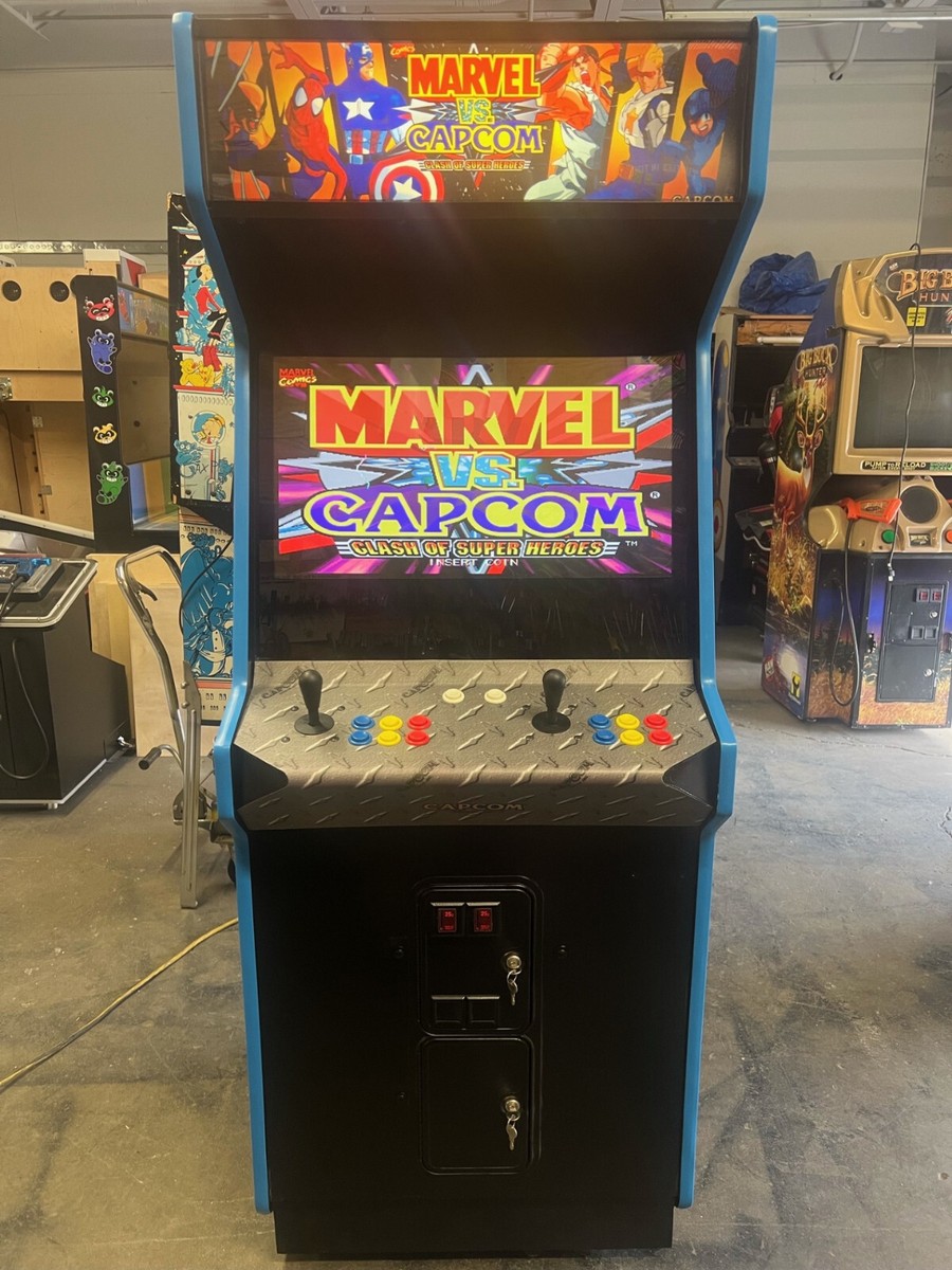 ①arcade1up Marvel vs CAPCOM 筐体 MARVEL vs CAPCOM ARCADE MACHINE by CAPCOM (Excellent
