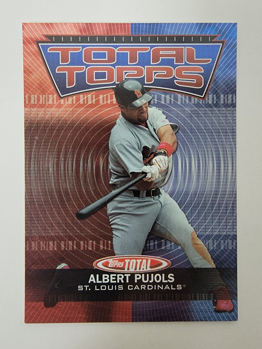 2003 Topps Total Total Topps Albert Pujols #TT7 St Louis Cardinals