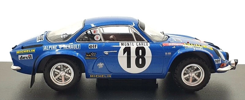 Ixo 1/24 Scale 24RAL007A - Alpine Renault A110 #18 Andruet Rally 1973 - Image 3 of 4