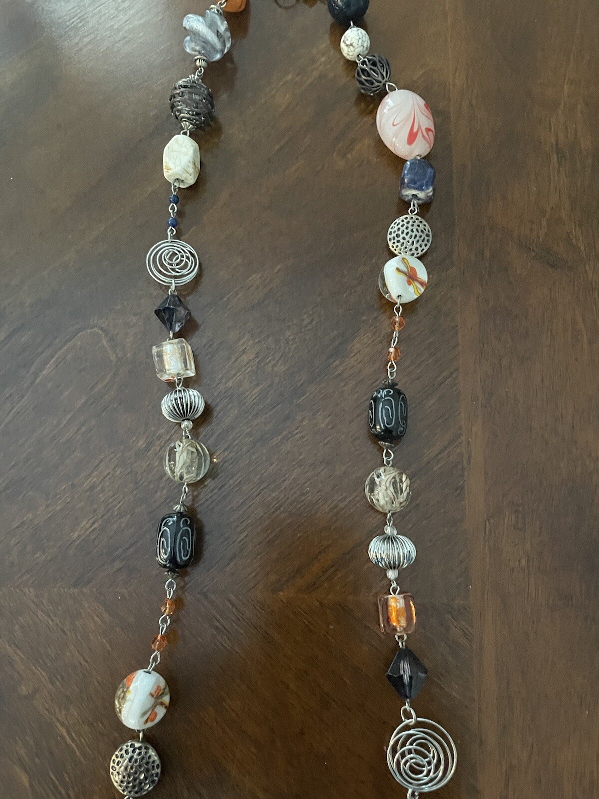 Chico’s Necklace Multicolored statement piece - L… - image 3