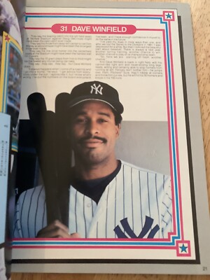 Vintage Original New York NY Yankees 1984 Official Yearbook Bronx