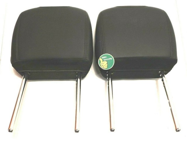 PAIR Jeep Wrangler Unlimited Sahara Center Front Headrests Head Rests Left Right eBay