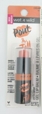 Wet N Wild Perfect Pout Gel Lip Balm, .17 oz - *Choose Your Shade*Twin Pack*