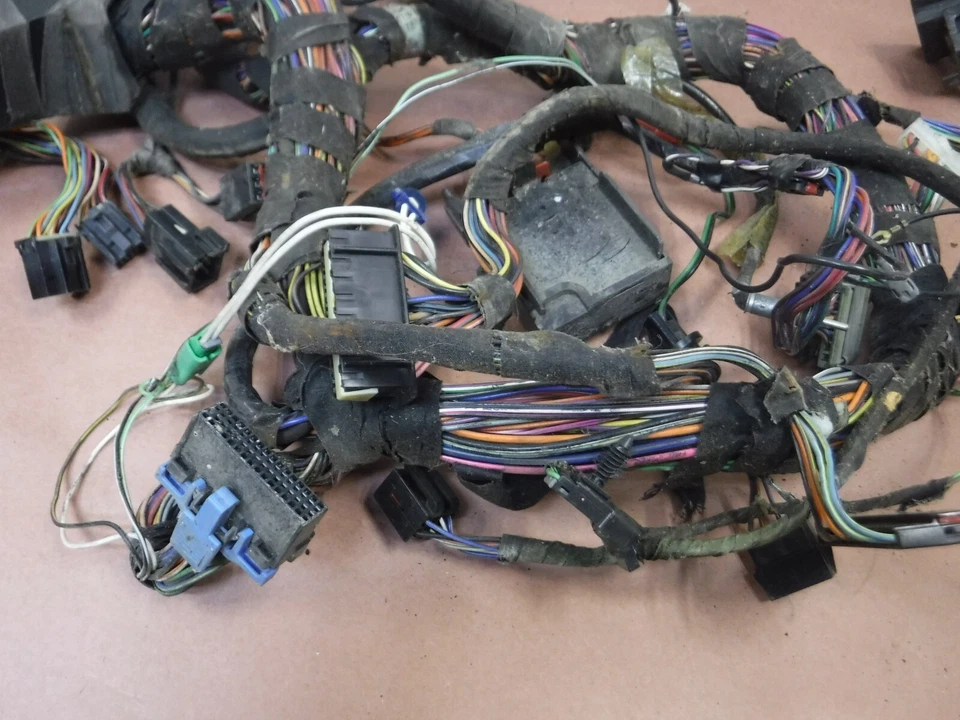 Arnés de cableado panel de instrumentos tablero Jeep Grand Cherokee ZJ 1995 edición Orvis Foto 3 de 4